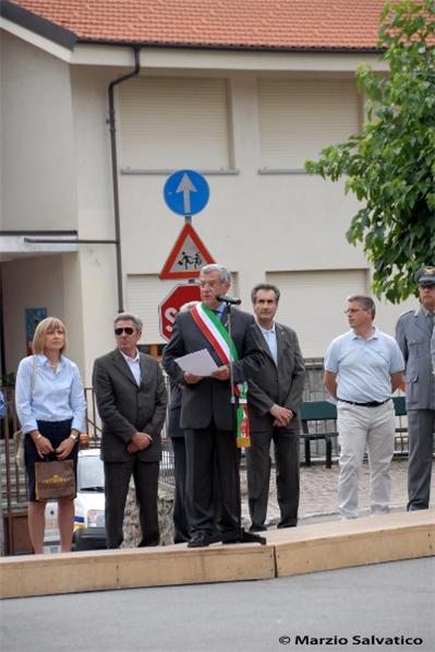 Cerimonia di consegna della medaglia al gonfalone 12 luglio 2013